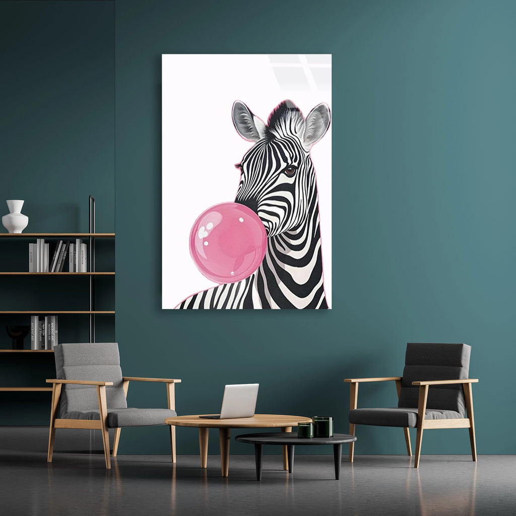 Sakiz Sisiren Zebra Cam Tablo
