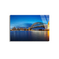Sydney Köprüsü Gece Cam Tablo