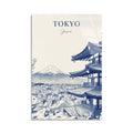 Tokyo Japonya Posteri Cam Tablo