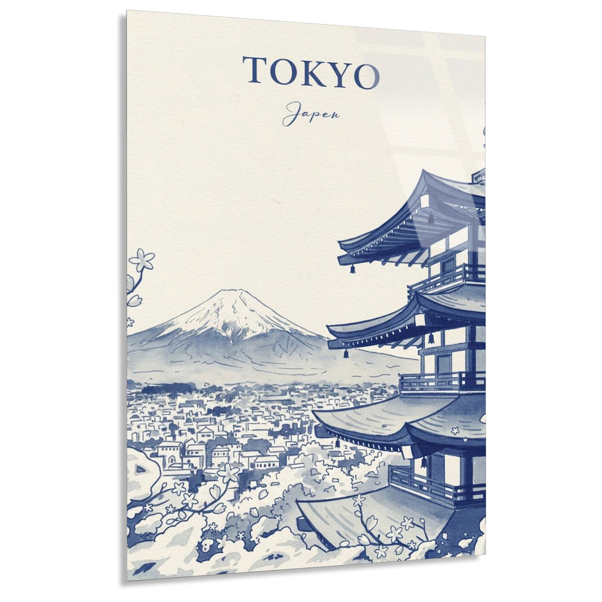Tokyo Japonya Posteri Cam Tablo
