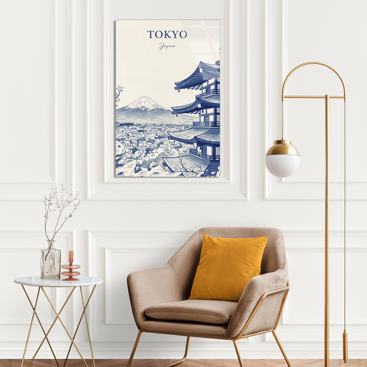 Tokyo Japonya Posteri Cam Tablo