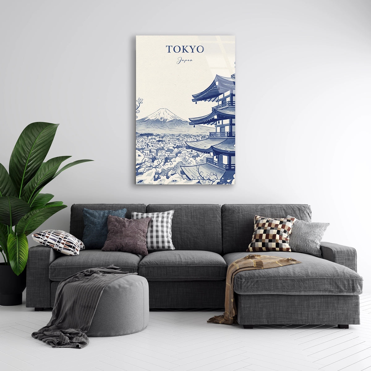 Tokyo Japonya Posteri Cam Tablo