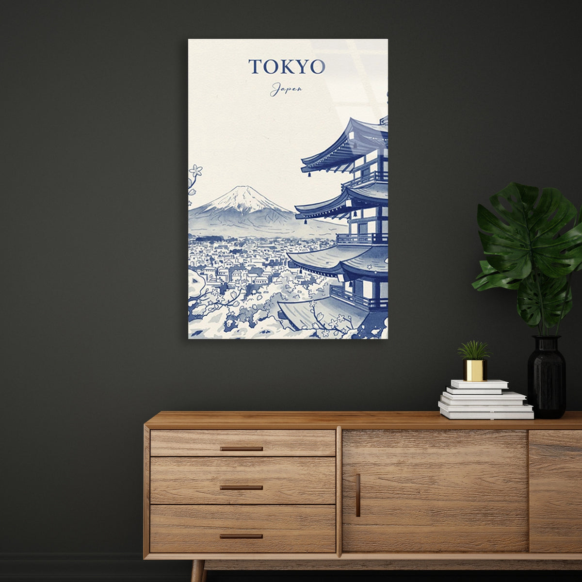 Tokyo Japonya Posteri Cam Tablo