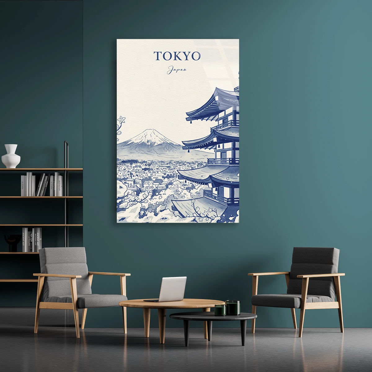 Tokyo Japonya Posteri Cam Tablo