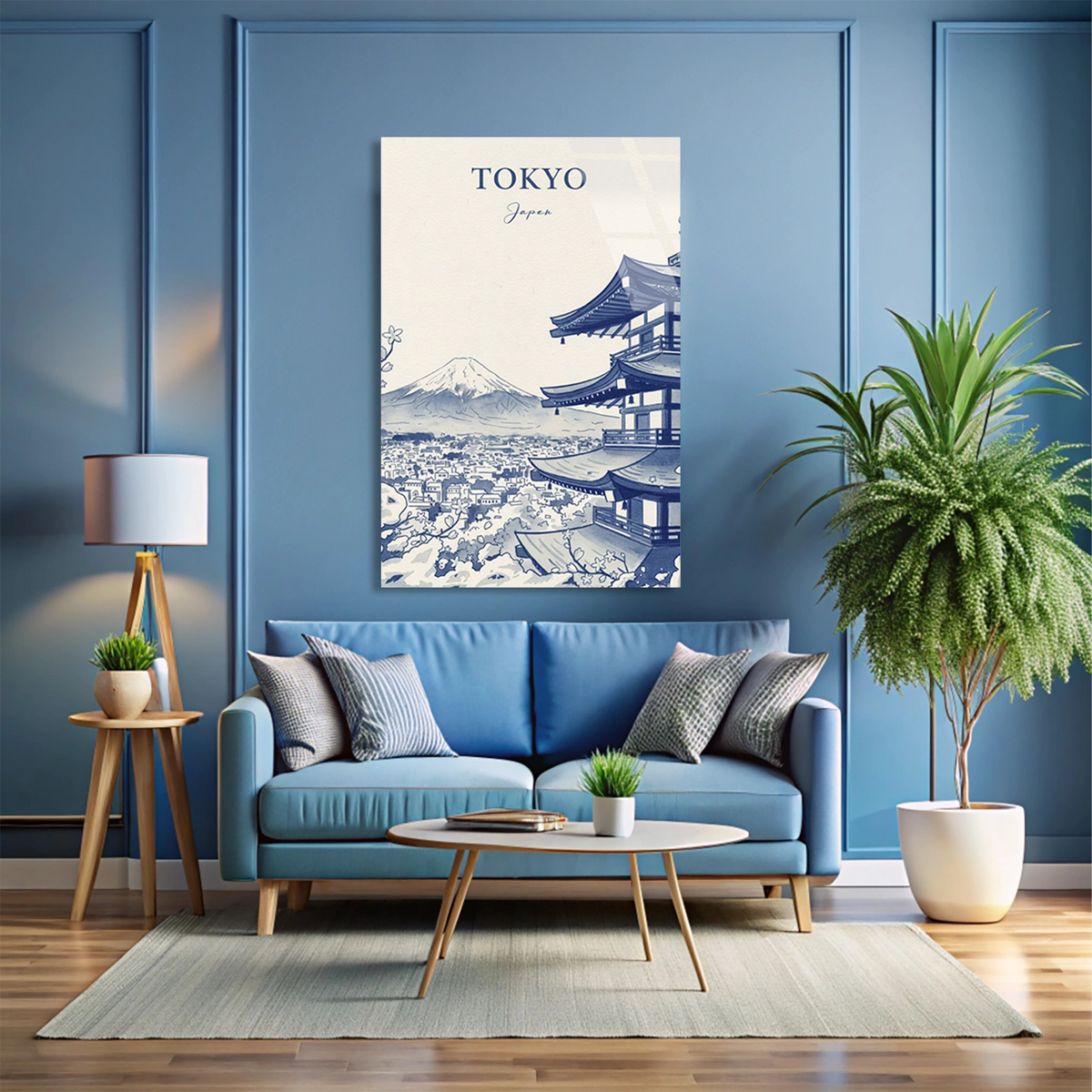 Tokyo Japonya Posteri Cam Tablo