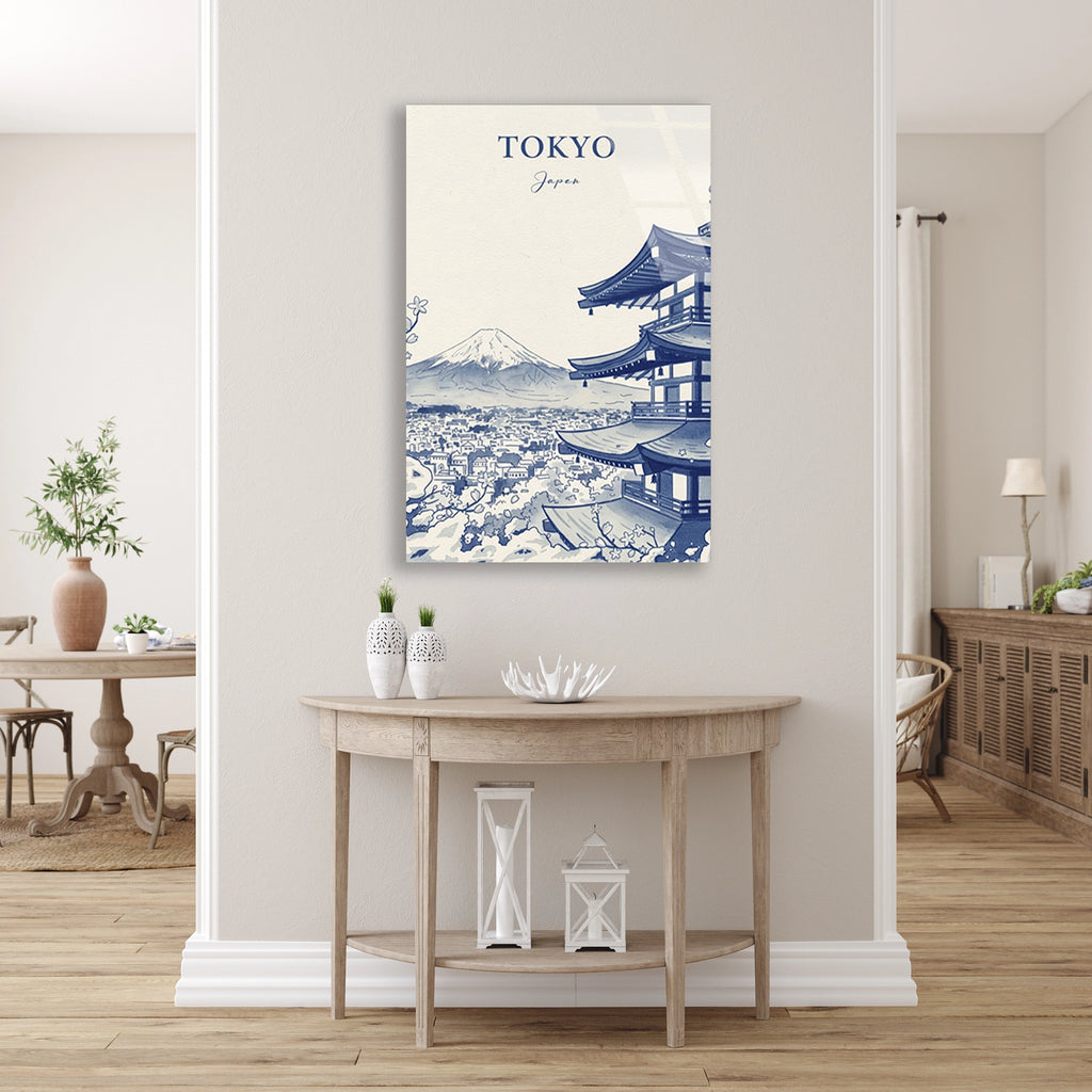 Tokyo Japonya Posteri Cam Tablo