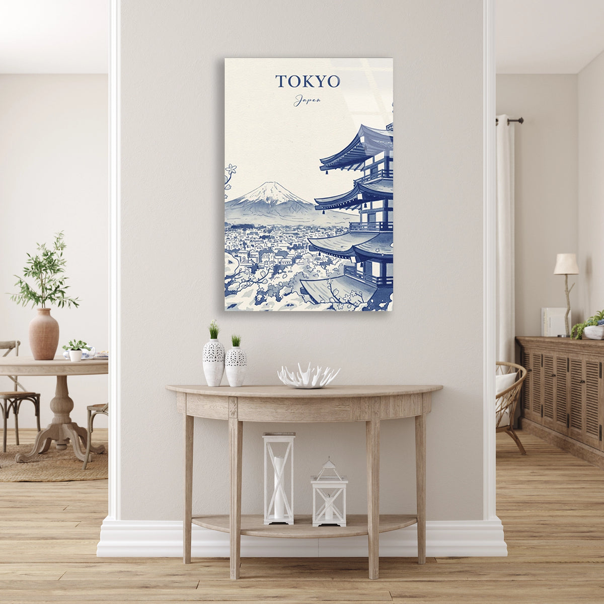 Tokyo Japonya Posteri Cam Tablo