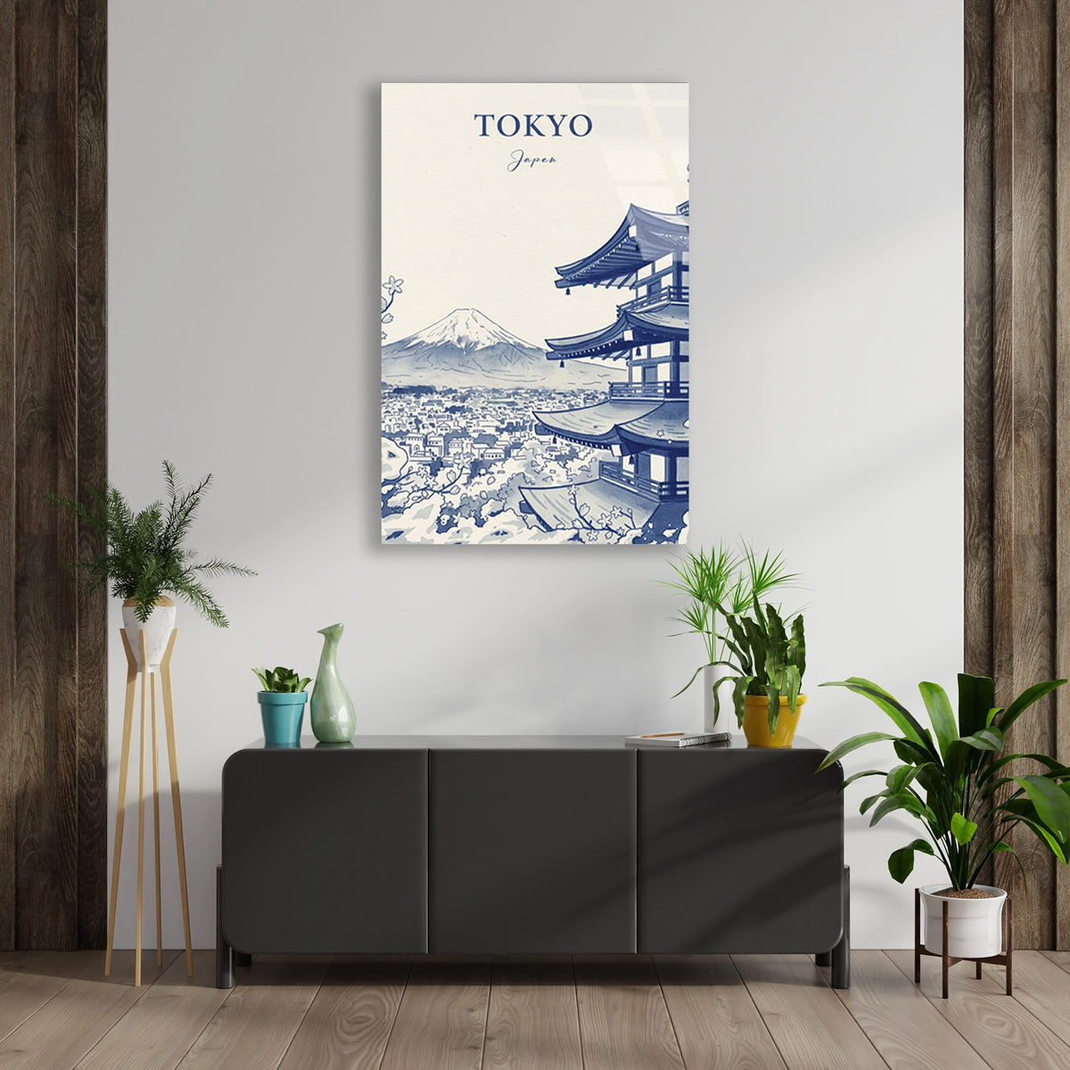 Tokyo Japonya Posteri Cam Tablo