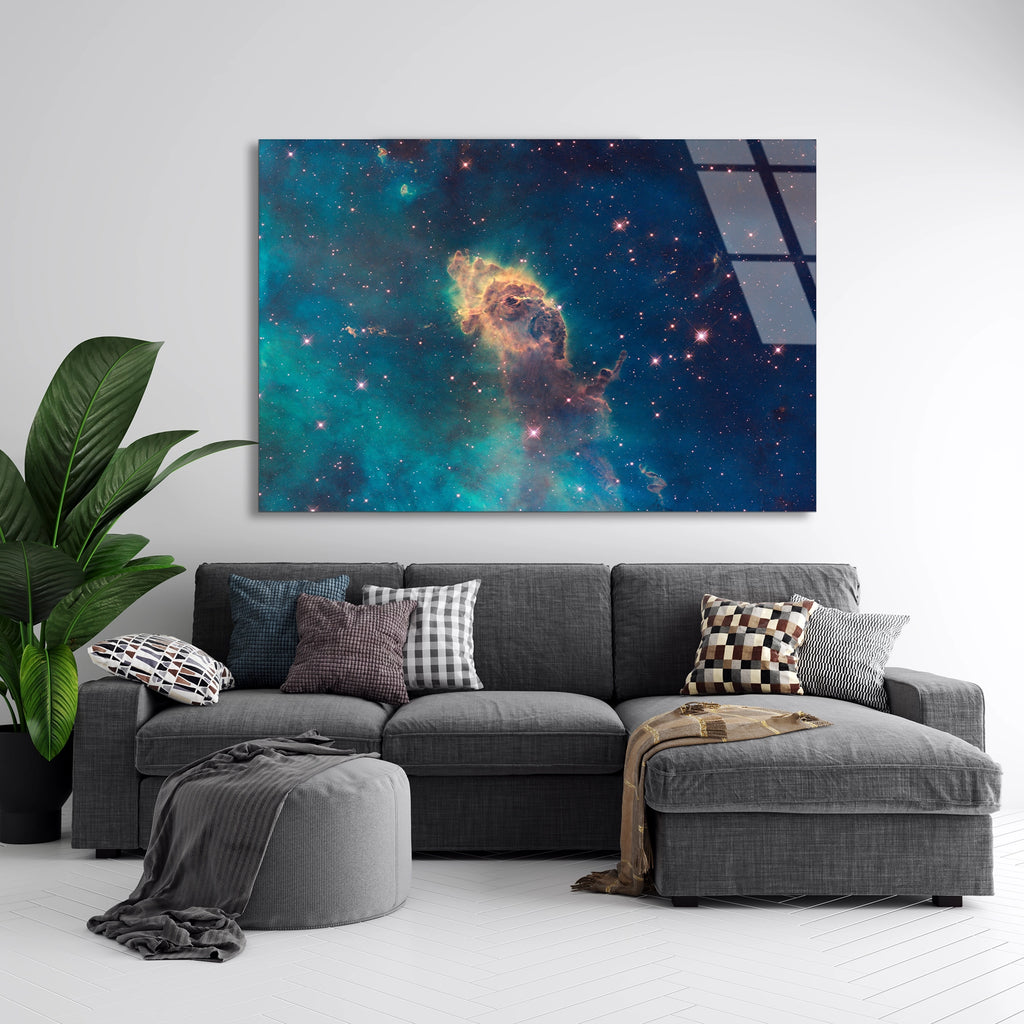 Uzay Nebula Cam Tablo