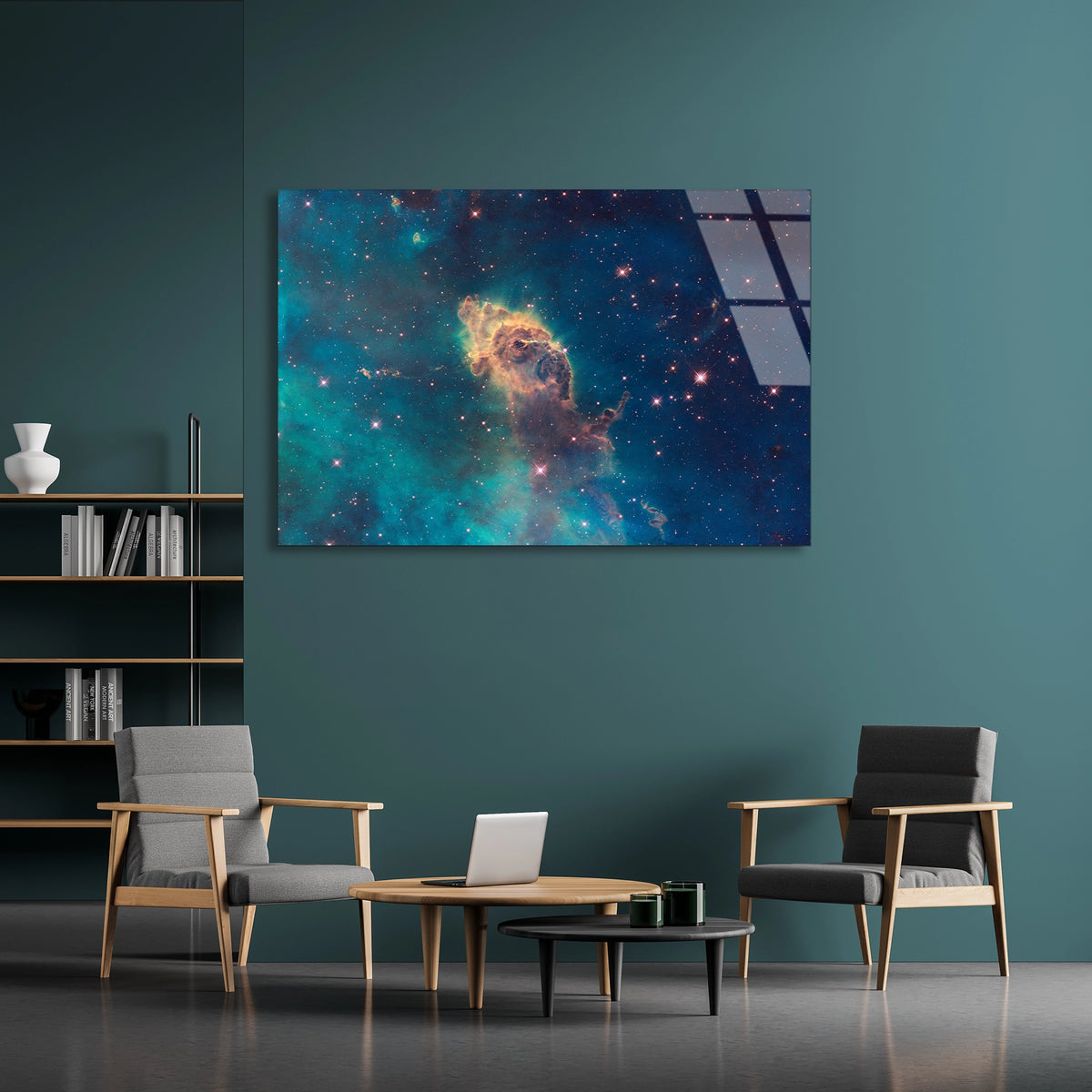 Uzay Nebula Cam Tablo