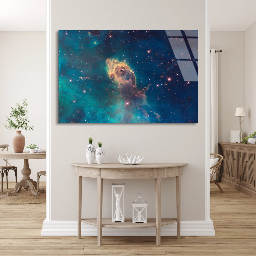 Uzay Nebula Cam Tablo