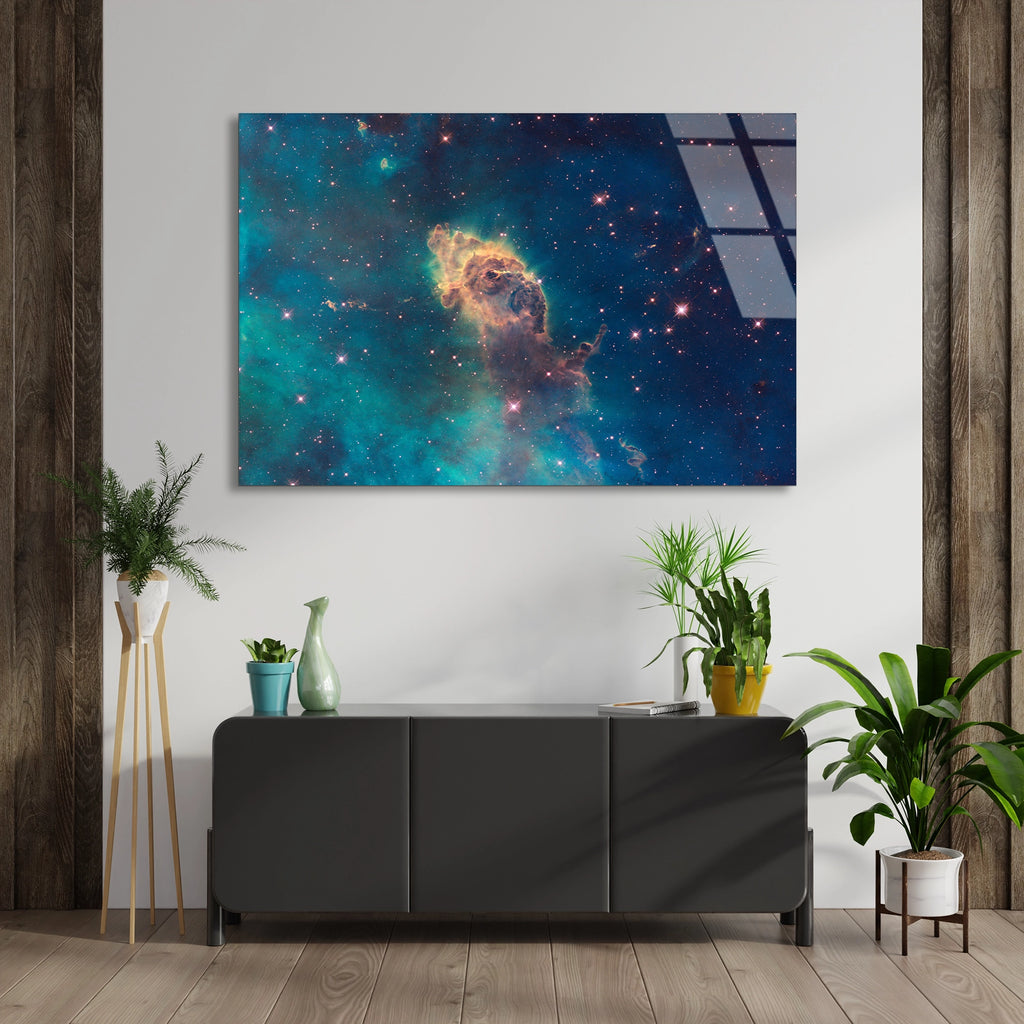 Uzay Nebula Cam Tablo
