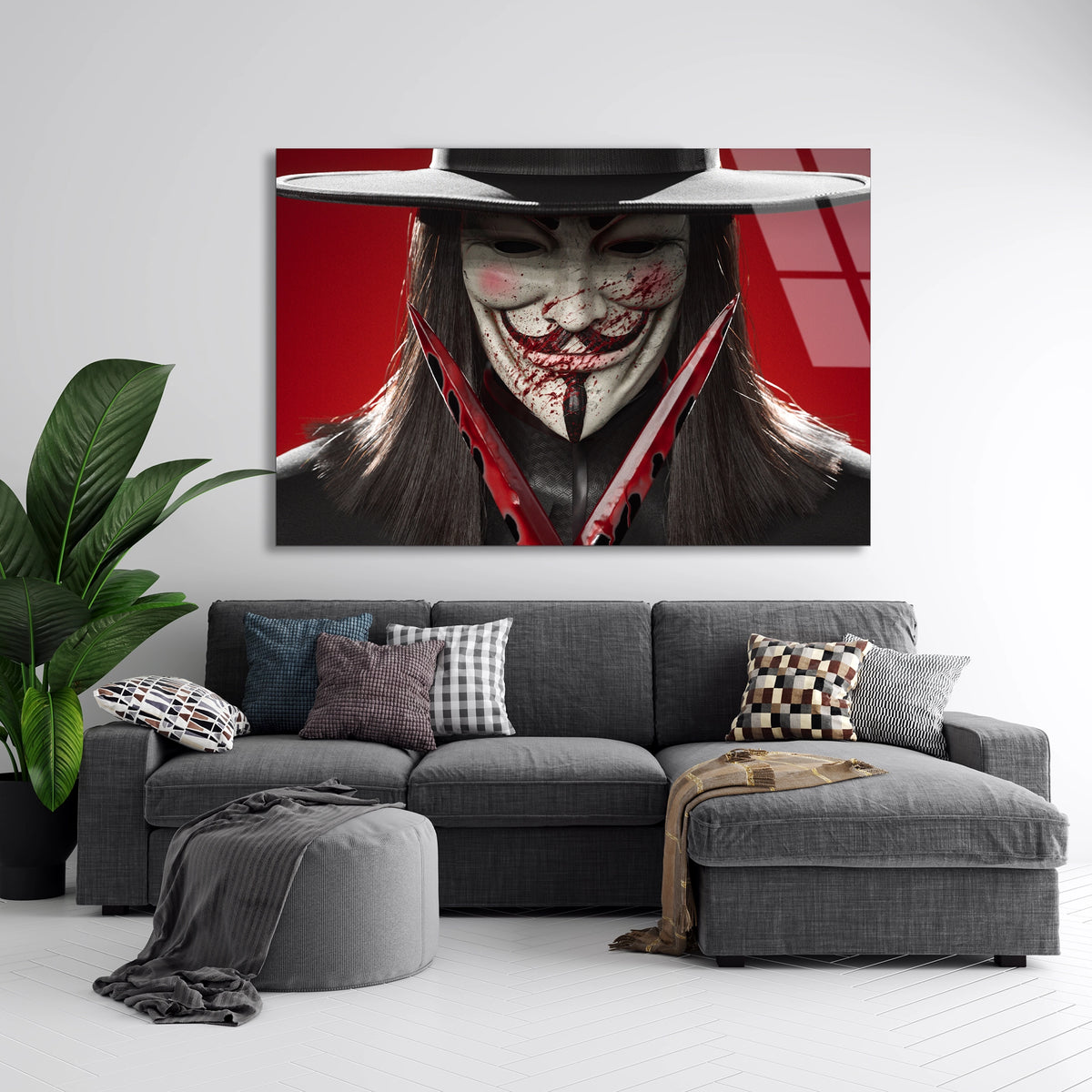 V For Vendetta Cam Tablo