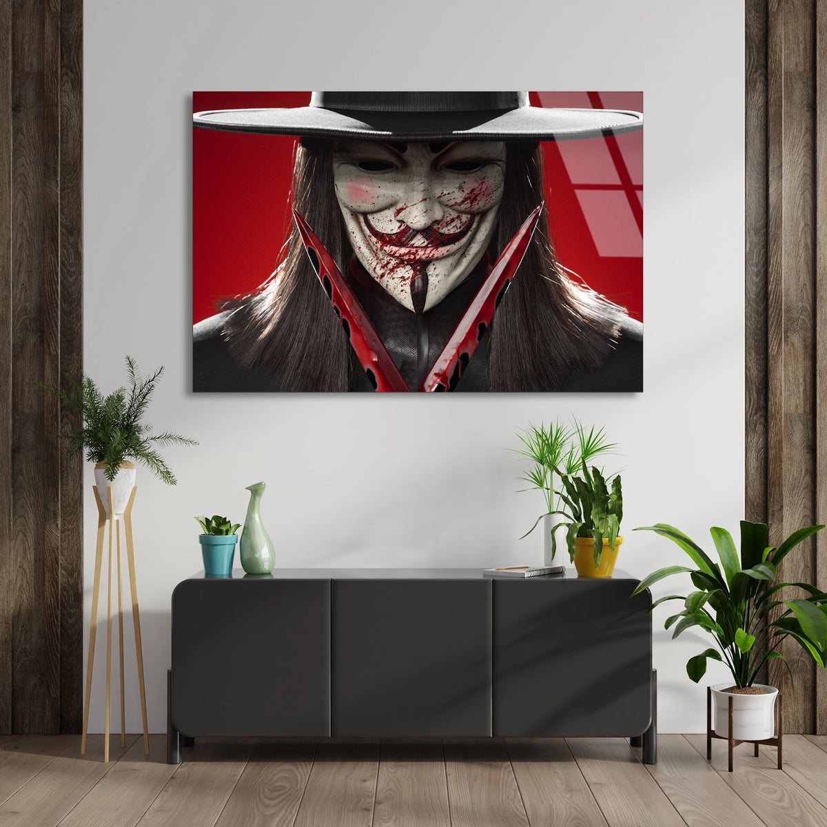 V For Vendetta Cam Tablo