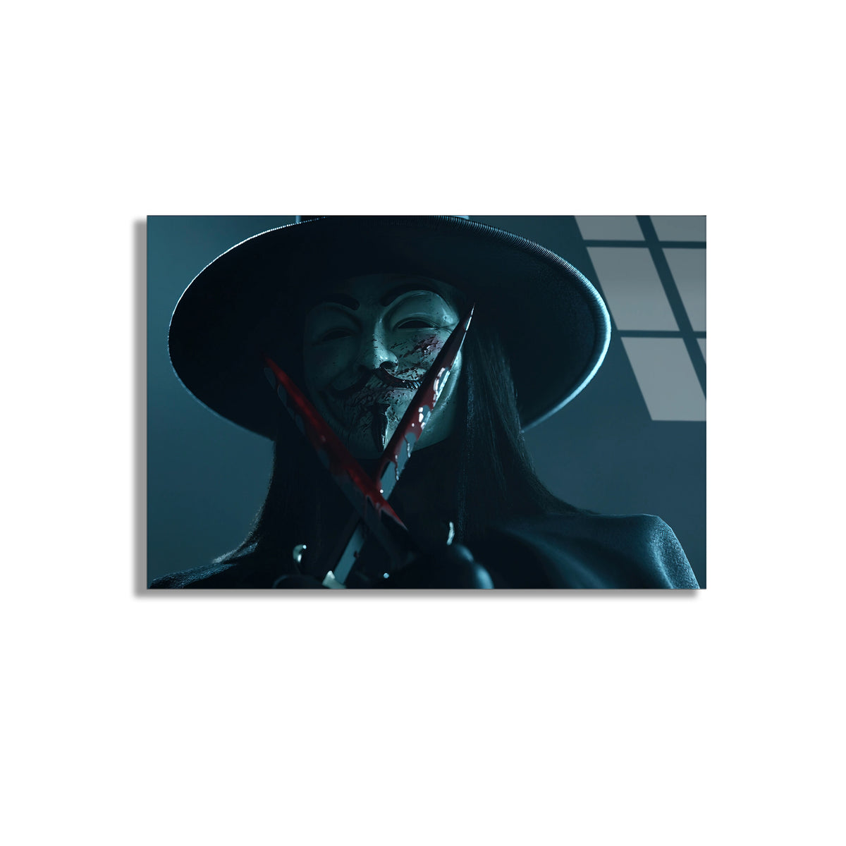 V For Vendetta Maske Cam Tablo