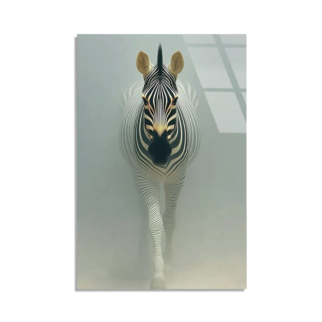 Zebra Portresi Cam Tablo