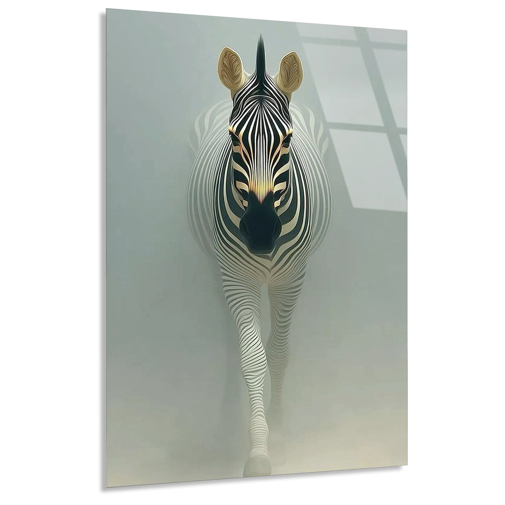 Zebra Portresi Cam Tablo