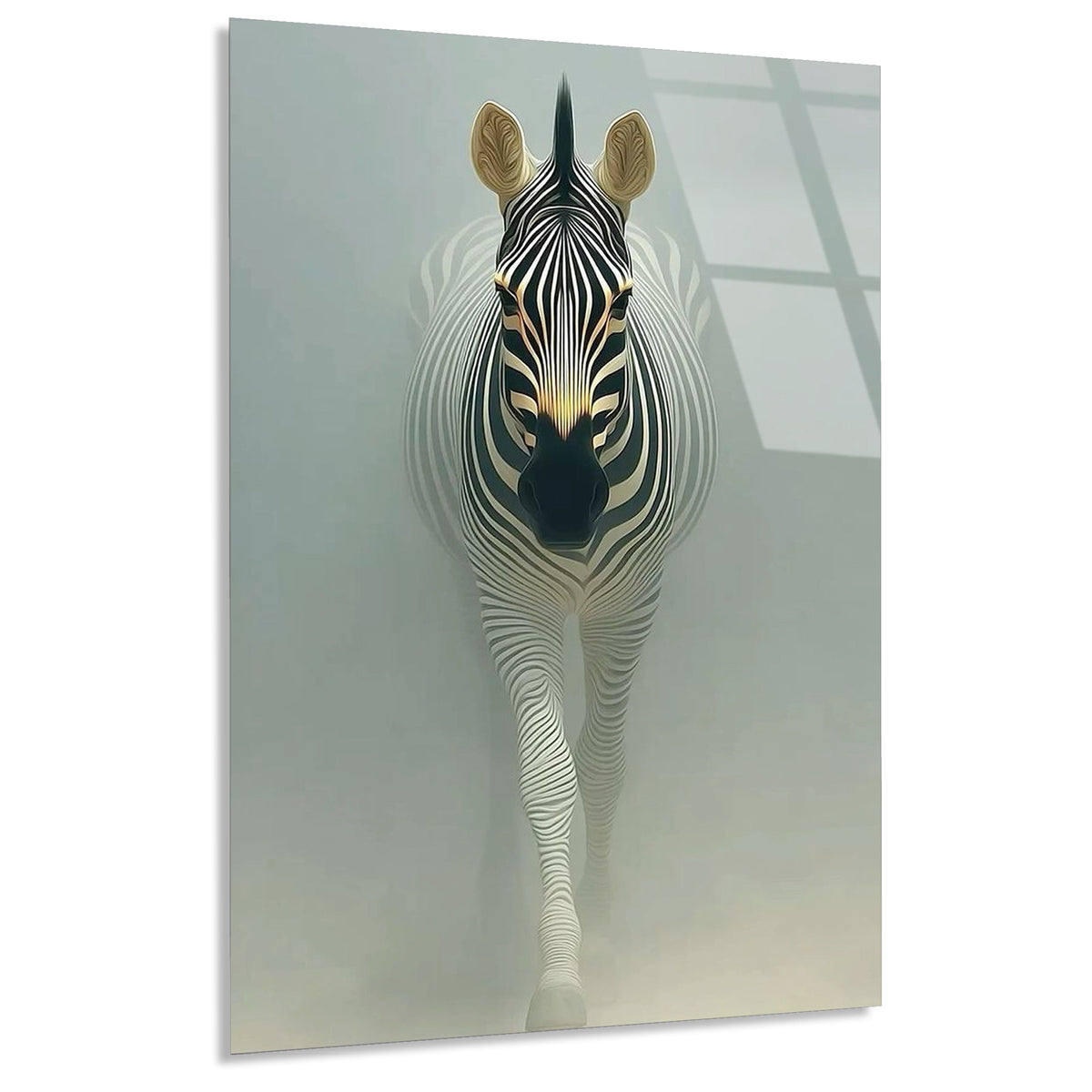 Zebra Portresi Cam Tablo