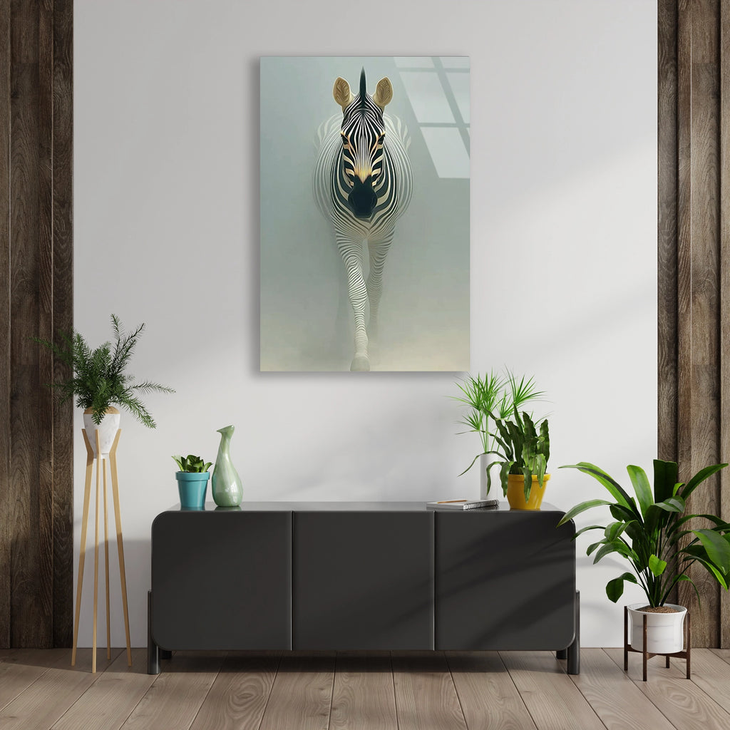 Zebra Portresi Cam Tablo
